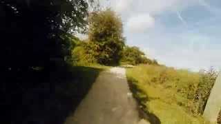 Timelapse of cycle from Holme Pierrepont to Cranfleet Lock [upl. by Iona]