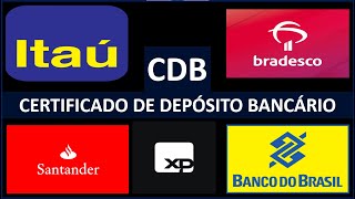 CDB  Certificado de Depósito Bancário [upl. by Edme714]