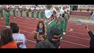 FAMU vs AAMU 2023  Sousaphone Battle [upl. by Ainezey784]