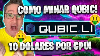 ✅COMO MINAR QUBIC✅ 10 DOLARES DE GANANCIAS POR CPU🤑 bitcoin bullrun qubic minería finance [upl. by Vance]