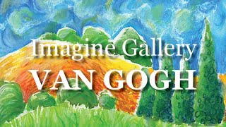 Masterpiece create your Van Gogh inspired landscape and miniature gallery [upl. by Davin]