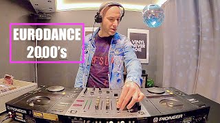 EURODANCE  Best 2000s  Dj Mix [upl. by Aisatal]