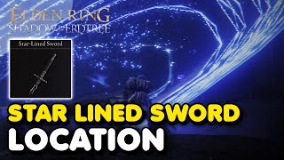 Elden Ring DLC  Star Line Sword Location Shadow of The Erdtree Weapon [upl. by Paulson]