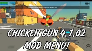 Chicken Gun 4102 Mod Menu by Bomb Hacker amp Lary Hacker  God Mode No Clip Players Menu etc [upl. by Virg]