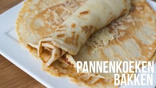 HOW TO Pannenkoeken bakken  OhMyFoodness [upl. by Barboza]