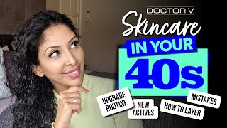 Doctor V  Skincare In Your 40s  Skin Of Colour  Brown Or Black Skin [upl. by Eseuqcaj]