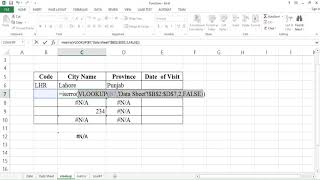 iserror Function in excel Hindi  Urdu [upl. by Bbor]