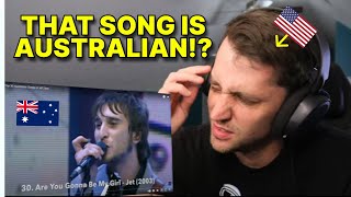 American reacts to the Top 30 Australian Hit Songs of All Time [upl. by Onairotciv744]