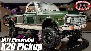 1971 Chevrolet K20 For Sale Vanguard Motor Sales 7766 [upl. by Lavine]