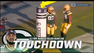 Packers Buccaneers Marquez ValdesScantling 50 yard Touchdown pass from Aaron Rodgers VS Tampa Bay [upl. by Atal983]