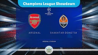 Arsenal vs Shakhtar Donetsk Champions League Clash Under the Lights [upl. by Oab968]