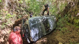 RUTA 4x4 DE LA MUERTE 3 VITARA vs HILUX [upl. by Ahsilet633]