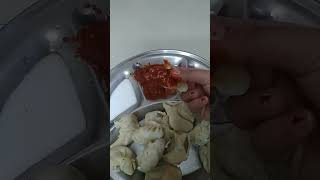 Talia hapara momos shortsyoutubeshorts momofoodlover subscribe like [upl. by Yhtamit]