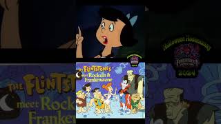 The Flintstones meet Rockula and Frankenstone theflintstones halloweeen funny horror shorts [upl. by Neerod]