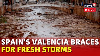 Spain Floods 2024 Live  Spain Floods Today Warning On Heavy Rain And Storms  Spain Rain  N18G [upl. by Harbed]