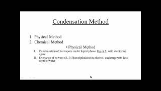 Preparation of colloids by condensation method [upl. by Nonek]