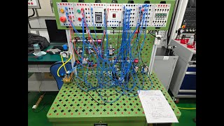 氣壓丙級第四題 電氣氣壓時間從屬計數迴路之裝配與調整 [upl. by Callan]