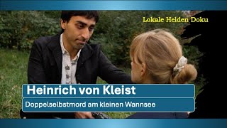 Heinrich von Kleist amp Henriette Vogel Doppelselbstmord am kleinen Wannsee [upl. by Onitnelav]