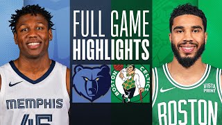 GRIZZLIES at CELTICS  FULL GAME HIGHLIGHTS  February 4 2024 [upl. by Llyrrad]