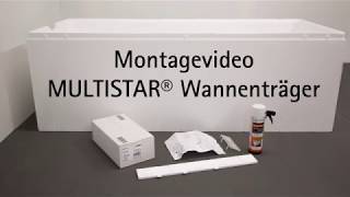 MULTISTAR® Wannenträger Montagefilm [upl. by Koetke]