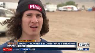 Area 51 Mania Naruto runner becomes viral sensation [upl. by Issie]