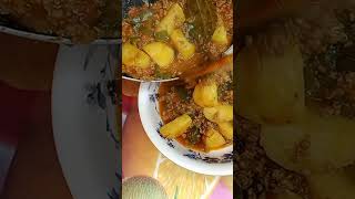 Keema Aloo Curry UAE LIFE keemaaloorecipe keema UAELIFEDIARY [upl. by Nerval]