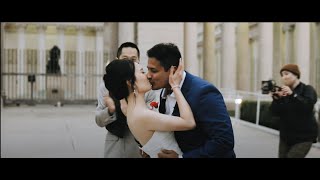 Chinese Indian Chindian Wedding During A Pandemic  Mona amp Nikhilesh Highlights [upl. by Dyana]