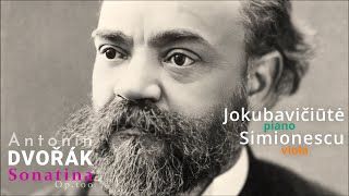 Dvořák Sonatina op100 for violin and piano viola and piano version [upl. by Ahcarb887]