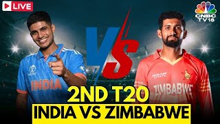 India Vs Zimbabwe LIVE Match Today  India Vs Zimbabwe LIVE Scoreboard  Shubman Gill  N18L [upl. by Oimetra192]