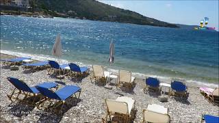 Corfu beaches  Kassiopi Beach [upl. by Dody]