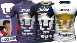 JERSEYS NIKE de PUMAS UNAM 20242025 REACCIÓN [upl. by Levy]