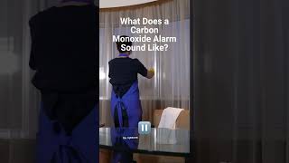 What Does a Carbon Monoxide Alarm Sound Like VEED [upl. by Tserof832]