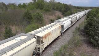 Frac sand load between Cooks Point and Caldwell TX  9282013 [upl. by Anyak792]