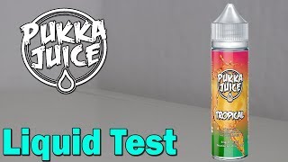 Pukka Juice Tropical  Liquid Test [upl. by Ferne555]