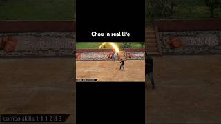 real life chou mobilelegends mlbb reallife real [upl. by Ativoj]