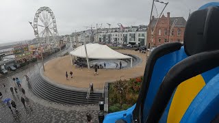 Jumpin Astro onride Currys Fun Park Portrush July 2024 [upl. by Arobed]