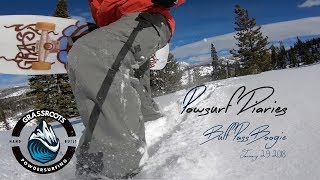 Powsurf Diaries  Buff Pass Boogie  January 29 2018 [upl. by Menard]