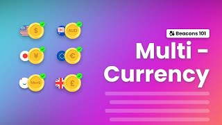 Setting Up Multi Currency with Beacons and Paypal Tutorial [upl. by Engedi]