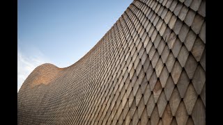 The wooden observation pavilion of the Green Ark greenhouse complex at Meise Botanic Garden Belgium [upl. by Icram]