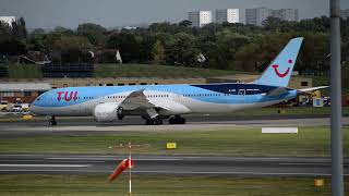 TUI DREAMLINER taxis out of BHX [upl. by Aymik]