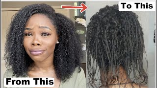 HOW TO RESTORE YOUR DAMAGED HAIR BACK TO HEALTH NO BIG CHOP NEEDED  BEFORE amp AFTER PICs [upl. by Sirovart]