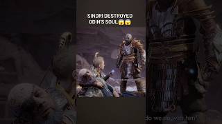 Why Sindri Destroyed Odins Soul  God of War Ragnarok Ending Explained । gaming [upl. by Carper]