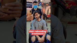 Rebonding hair treatment hairupdate hairupdate hairstylenews haircut hairsaloon hairpatch [upl. by Ysied]