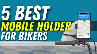 5 Best Mobile holder for Bike and Cycles  Chargeable mobile holder for bike [upl. by Whitehouse]