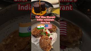 Vikas Khanna Bungalow NYC  Best places to eat Indian food in New York  Indian restaurant in USA [upl. by Dnob]