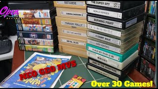 SNK Neo Geo MVS Collection Tour [upl. by Samara747]