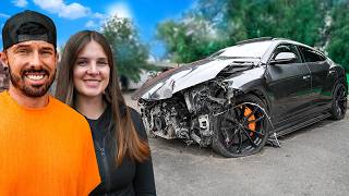 I BOUGHT A WRECKED LAMBORGHINI URUS FOR MY GIRLFRIEND [upl. by Nnylak]