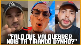 INFLUENCERS RESPONDEM DYNHO ALVES APOS SAIR DO PODCAST EU FICO LOKO AO VIVO [upl. by Calli50]