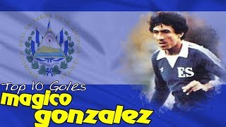 TOP 10  Goles de JORGE quotMÁGICOquot GONZÁLEZ 60 FPS [upl. by Notgnihsaw]