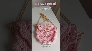 Bolsa Infantil Crochê [upl. by Eterg446]